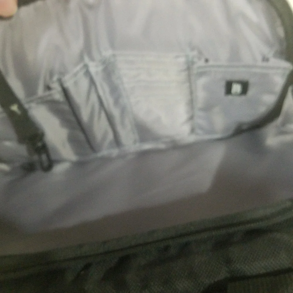 Black Travel soft Laptop Messenger Bag TUARI Briefcase Shoulder Strap Padded‎